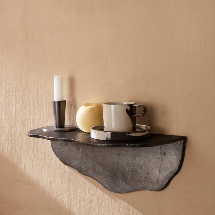 Inlay cup with saucer, Sand-brown Ferm Living