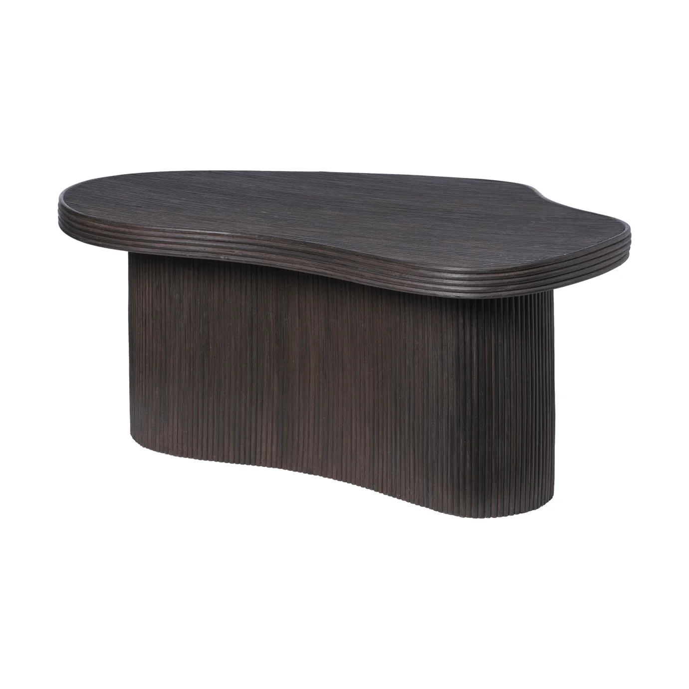 Isola coffee table, Dark stained Ferm Living
