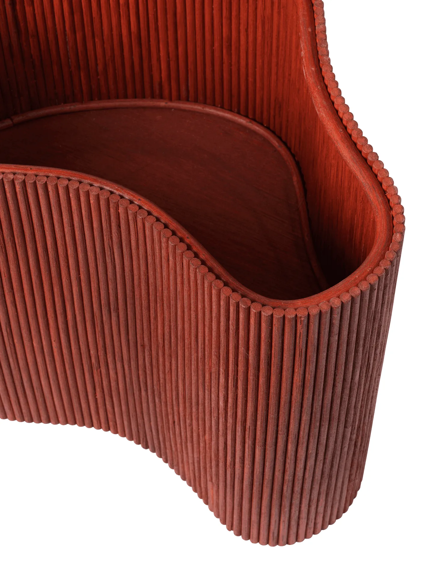Isola side table with storage, Oxide red Ferm Living