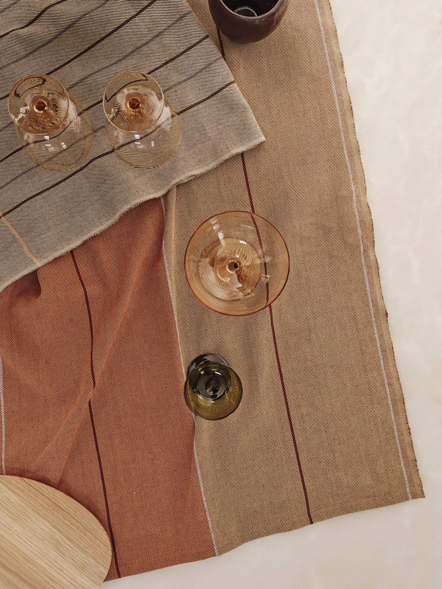 Ito kitchen towel 50x70 cm 2-pack, Hazel-oat Ferm Living