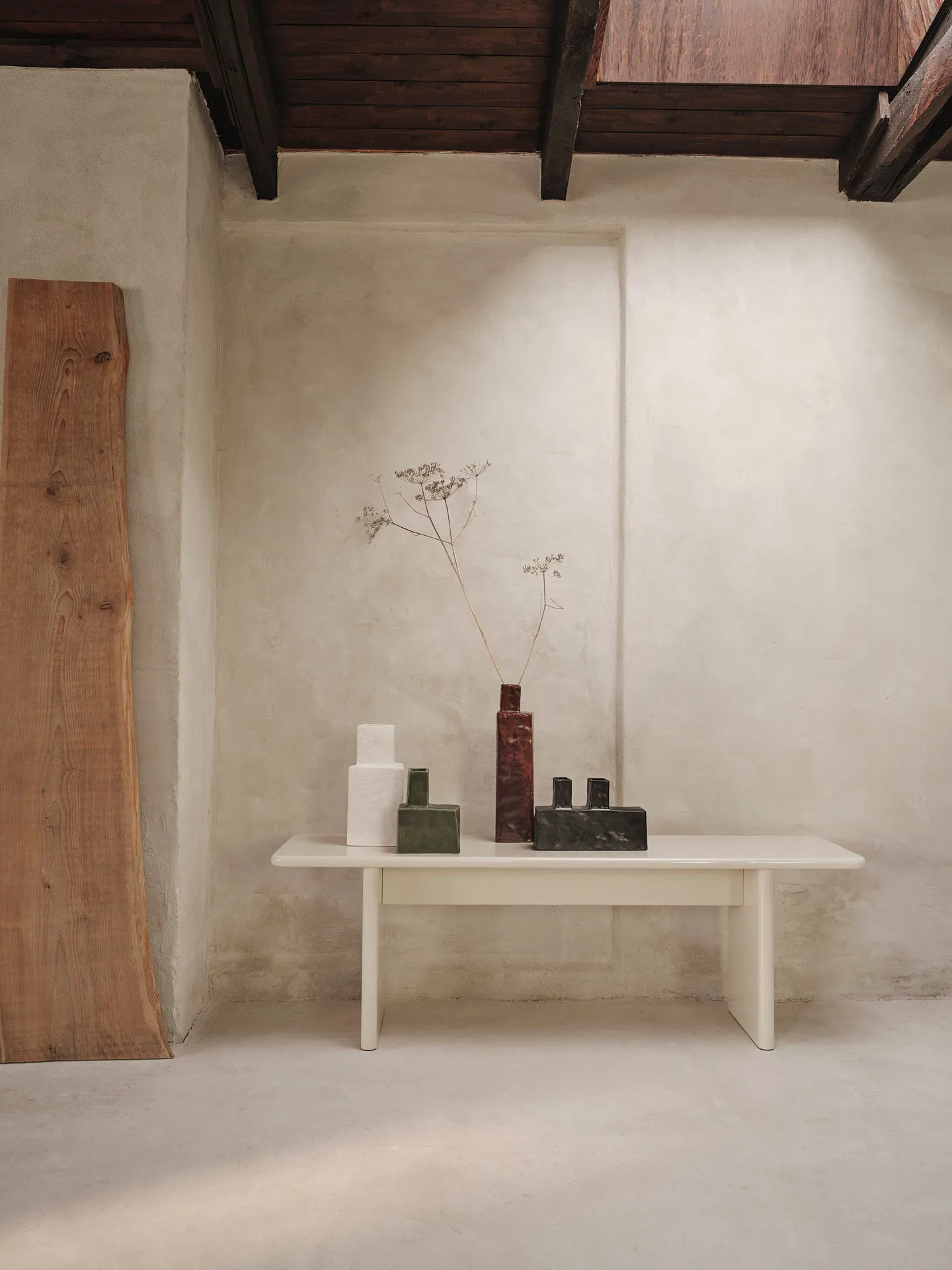 Koa vase H40, Red brown Ferm Living