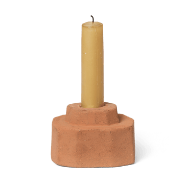 Kurinu candlestick - Terracotta - Ferm Living