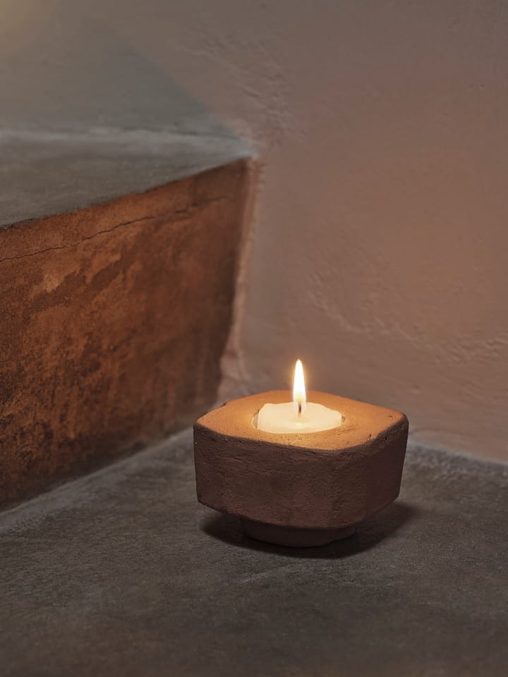 Kurinu candlestick, Terracotta Ferm Living