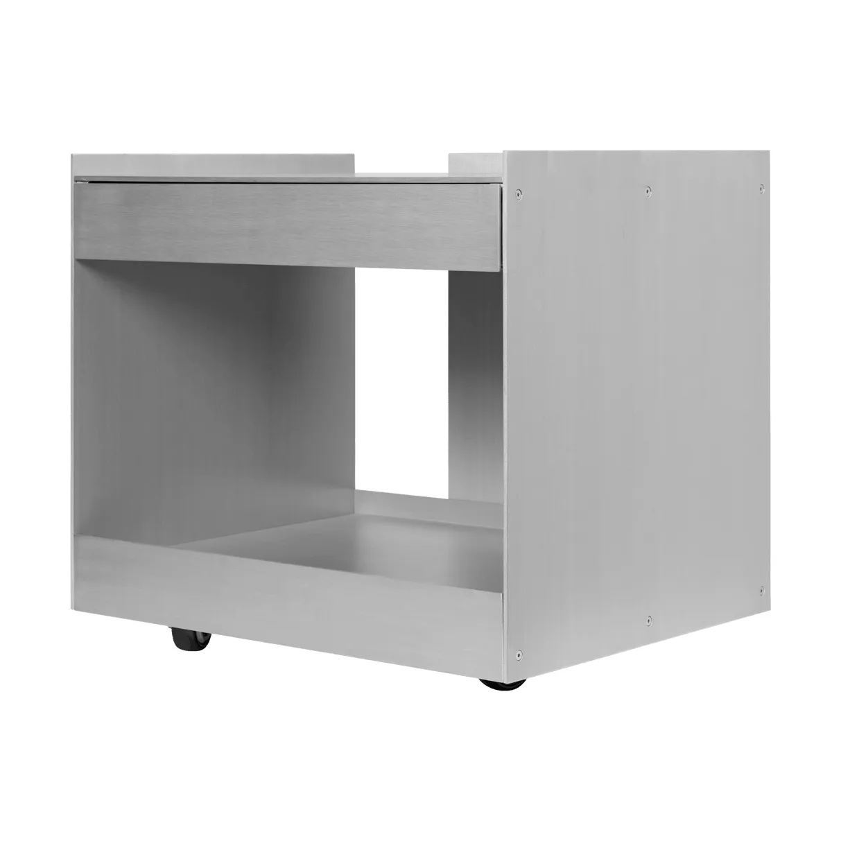 Lager serving trolley, Low, Aluminium Ferm Living