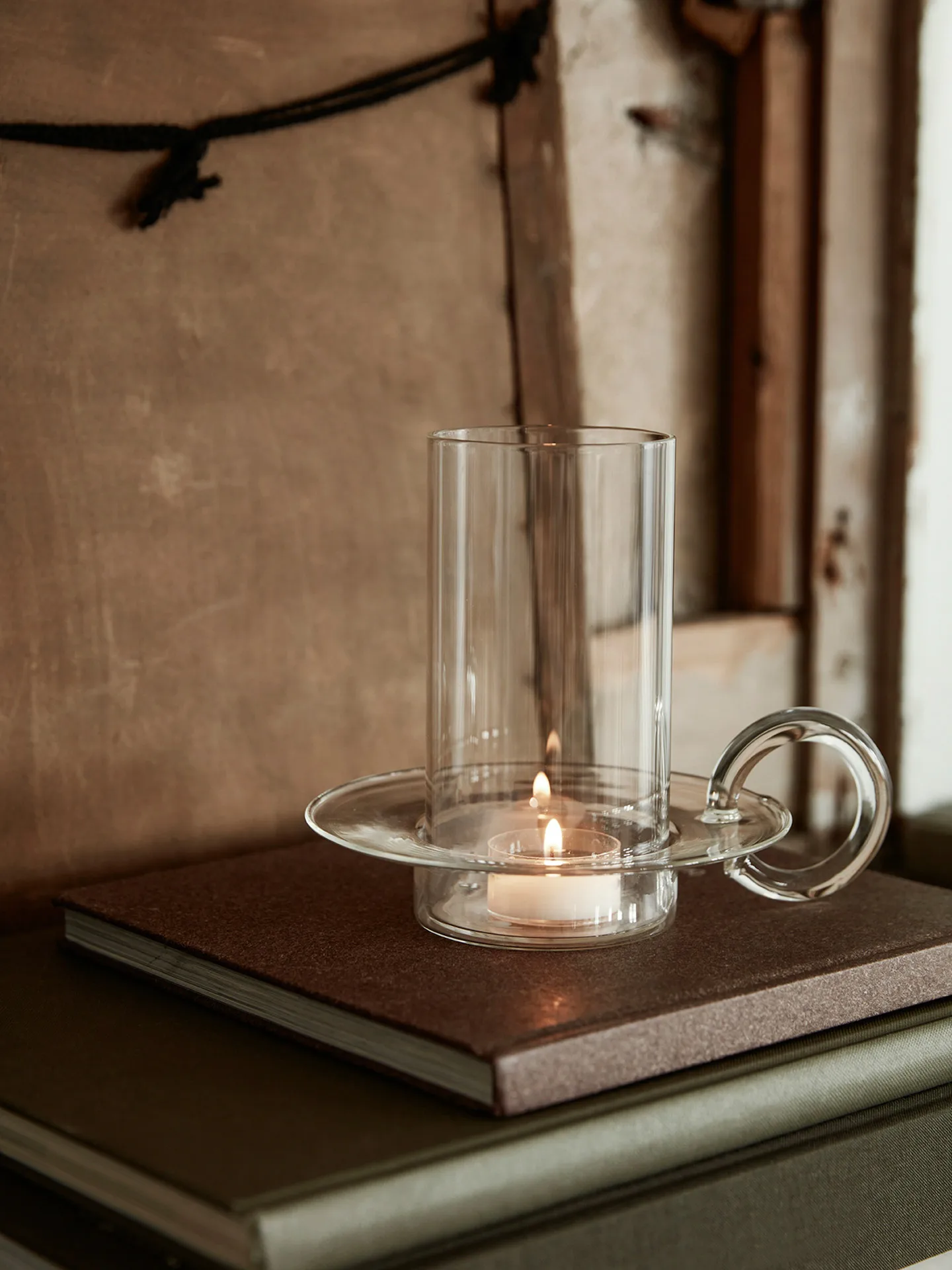 Luce tea light holder, Clear Ferm Living