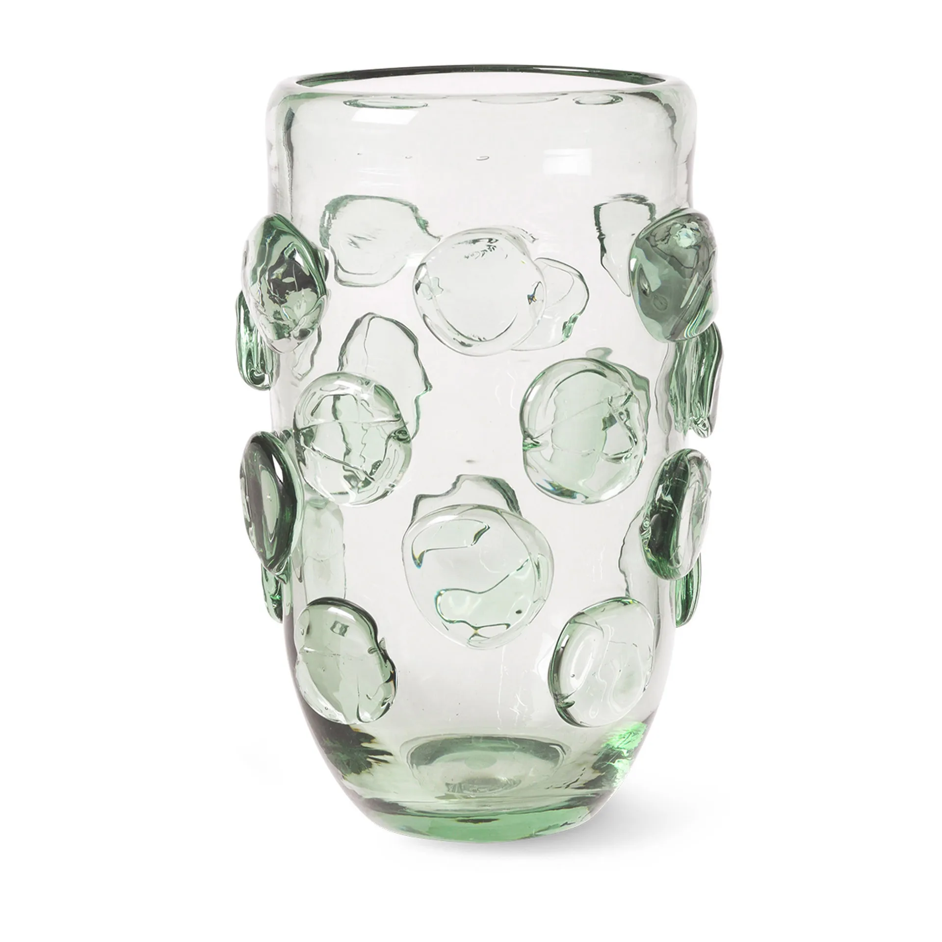 Lump vase Ø17x25 cm, Recycled clear Ferm Living