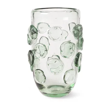 Lump vase Ø17x25 cm - Recycled clear - Ferm Living