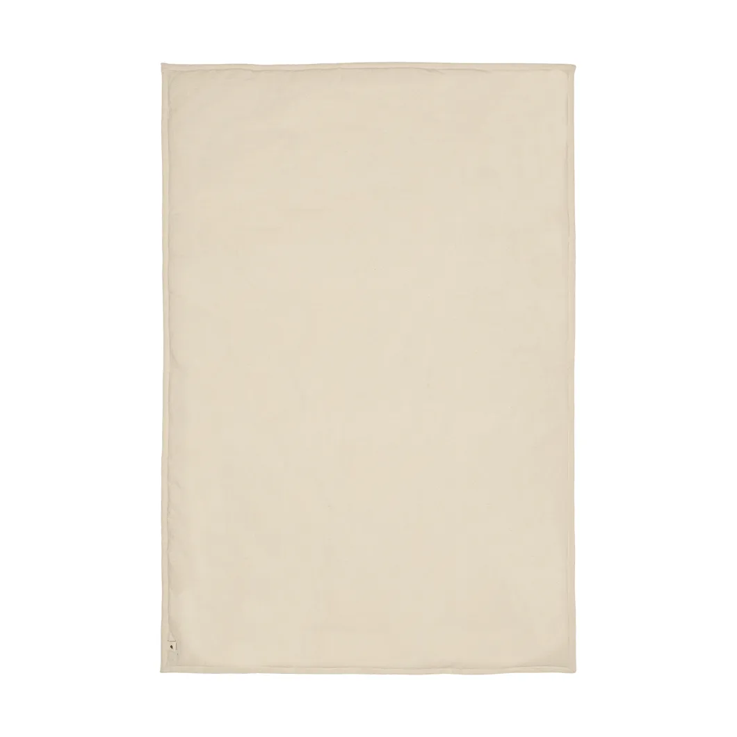 Lunden blanket, Off-white-dark chocolate, 80x110 cm Ferm Living