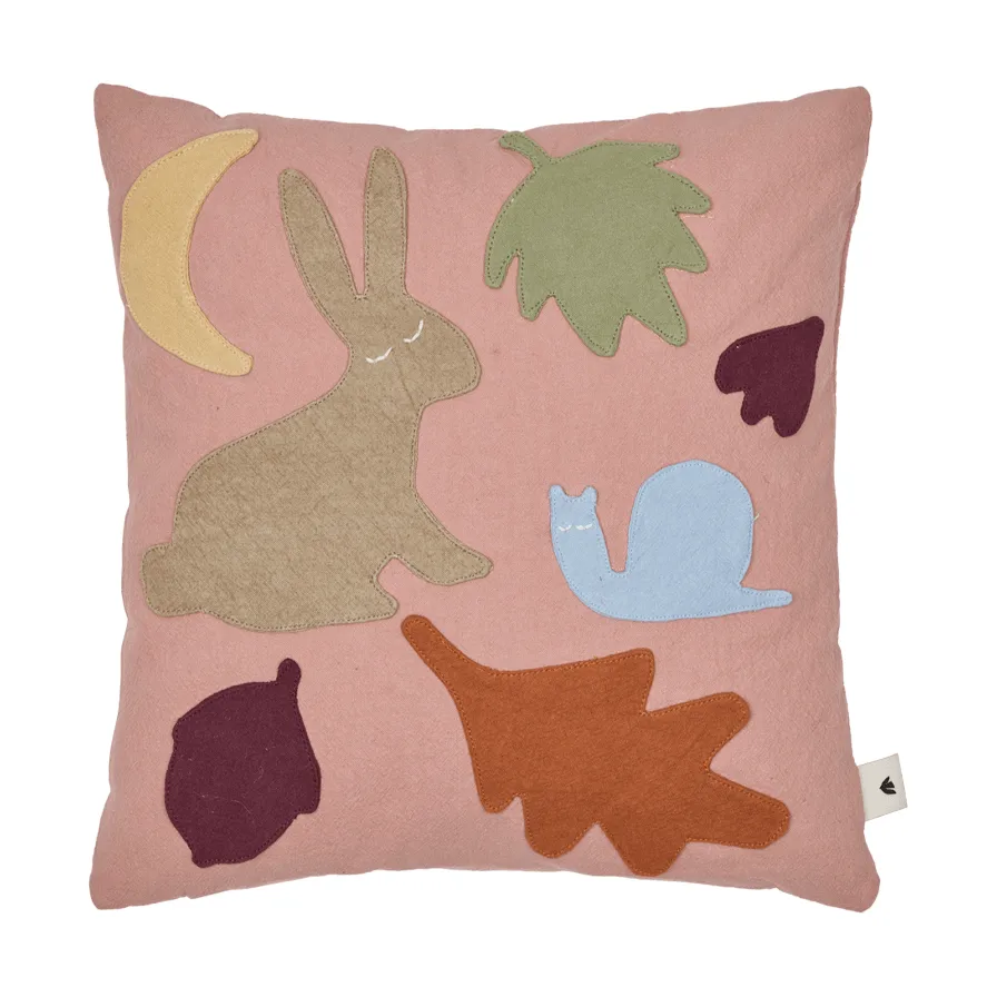 Lunden cushion, Rose-multi, 30x30 cm Ferm Living