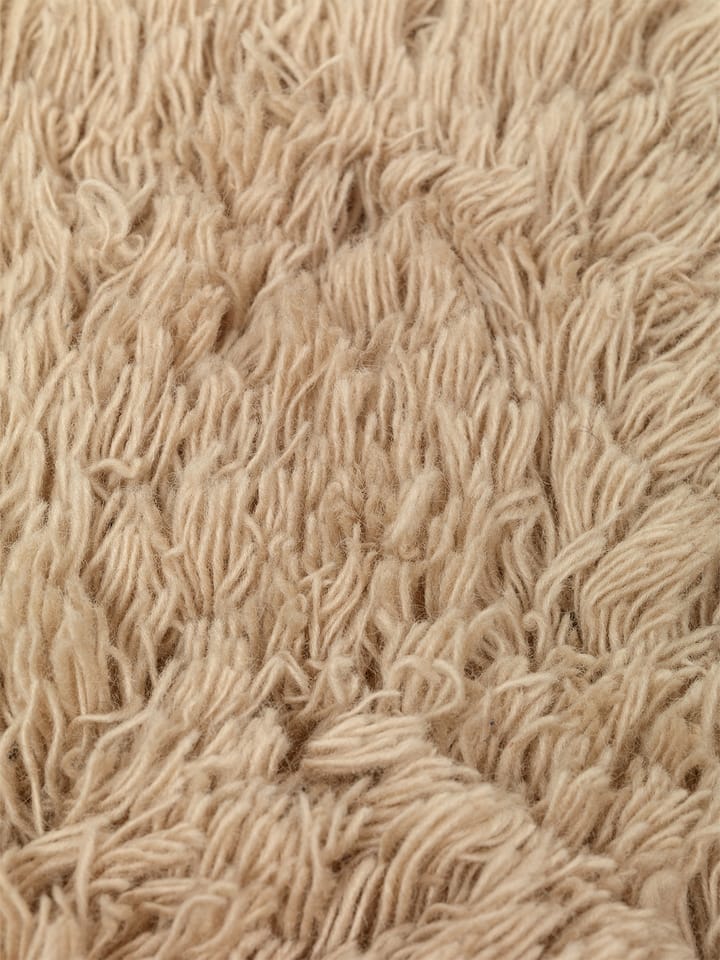 Meadow High Pile cushion 50x50 cm, Light Sand Ferm Living