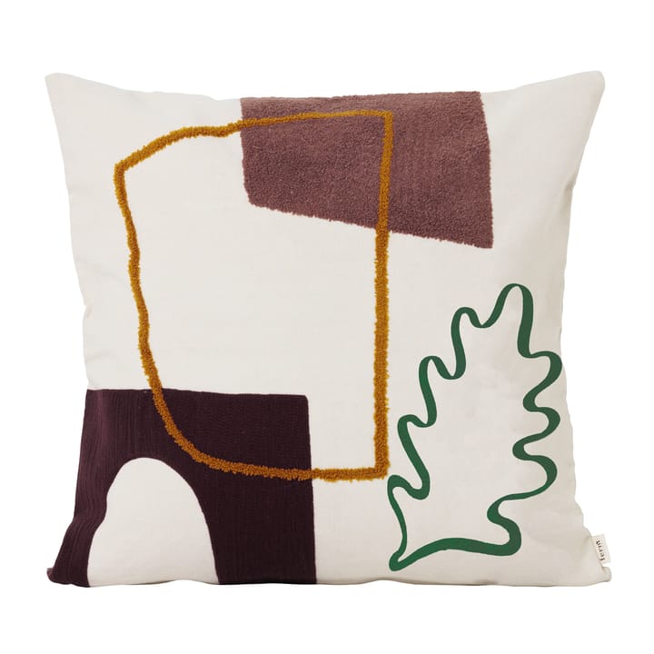 Mirage cushion 50x50 cm - Leaf - Ferm Living