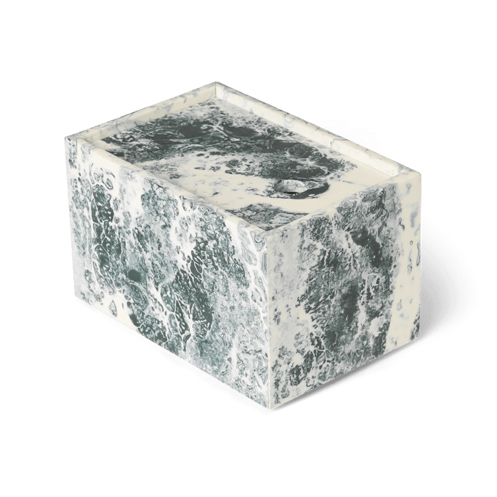 Mist storage box 10x15 cm - Emerald-off white - Ferm Living