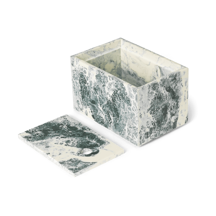 Mist storage box 10x15 cm, Emerald-off white Ferm Living