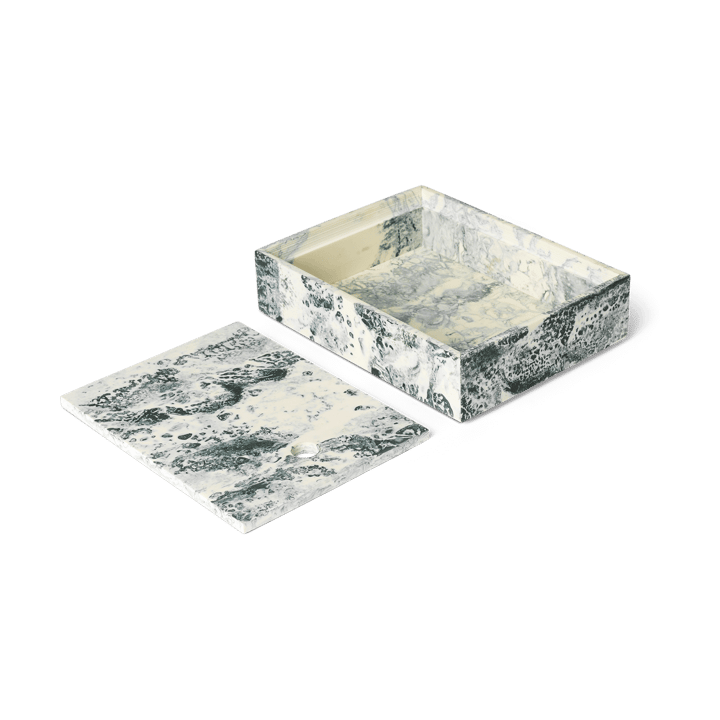 Mist storage box 15x20 cm, Emerald-off white Ferm Living