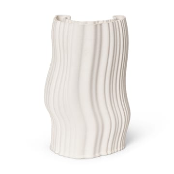 Moire vase 19x30 cm - Off-white - Ferm Living