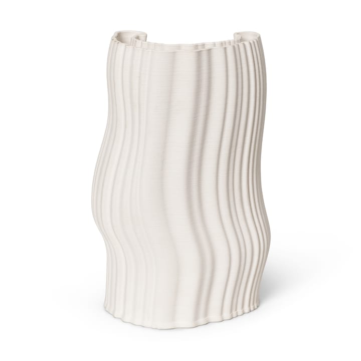 Moire vase 19x30 cm, Off-white Ferm Living