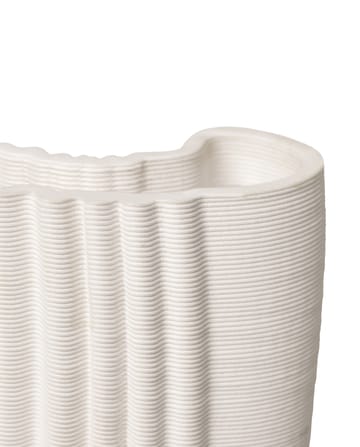 Moire vase 19x30 cm - Off-white - Ferm Living