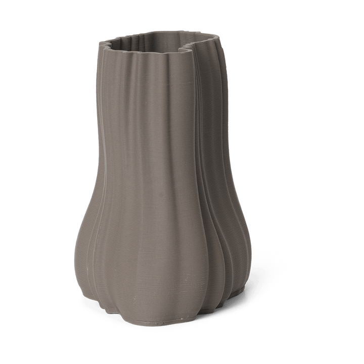 Moire vase 20 cm, Anthracite Ferm Living