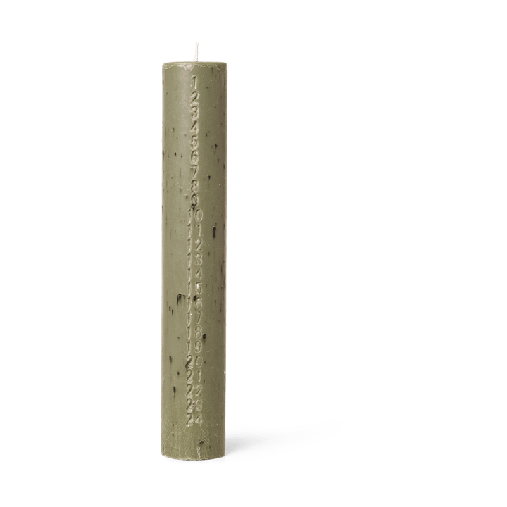 Mura calender candle - Artichoke green - Ferm Living