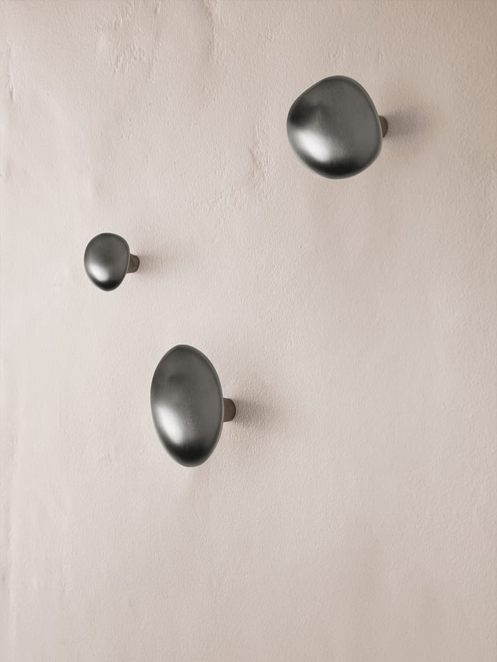 Mushroom hook, Black brass Ferm Living
