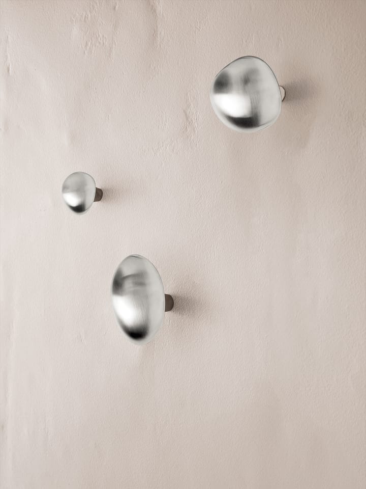 Mushroom hook, Brushed stainless steel Ferm Living
