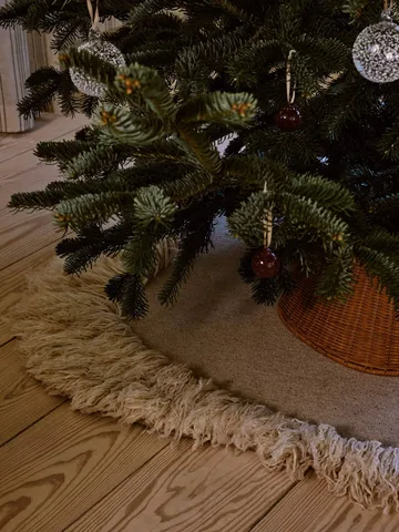 Norte Christmas tree mat Ø120 cm - Natural - Ferm Living