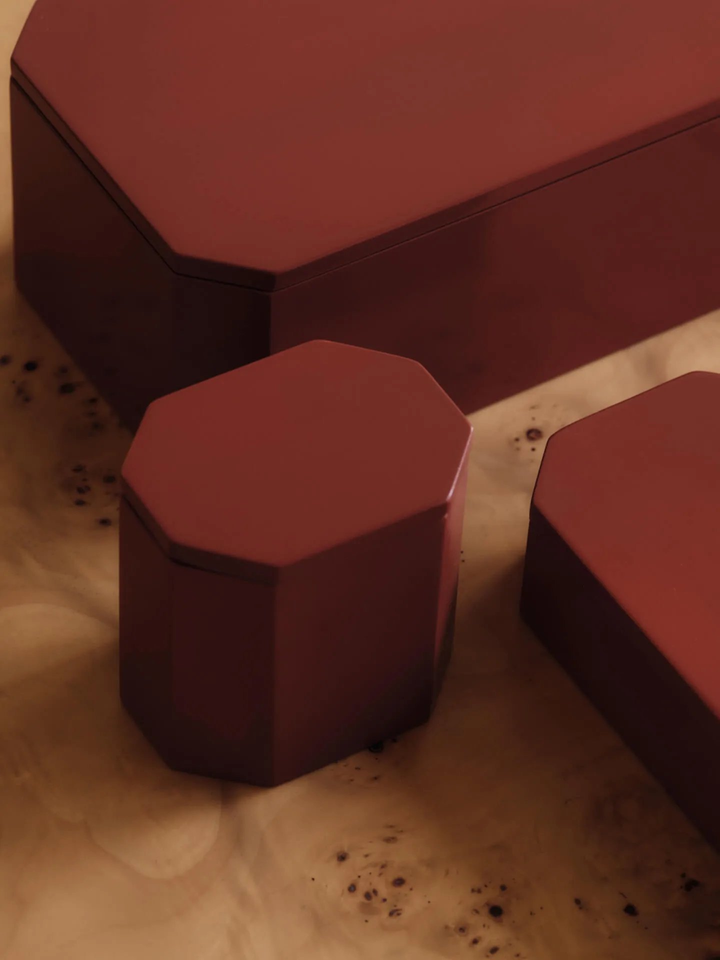 Nova storage box 15x25 cm, Picante Red Ferm Living