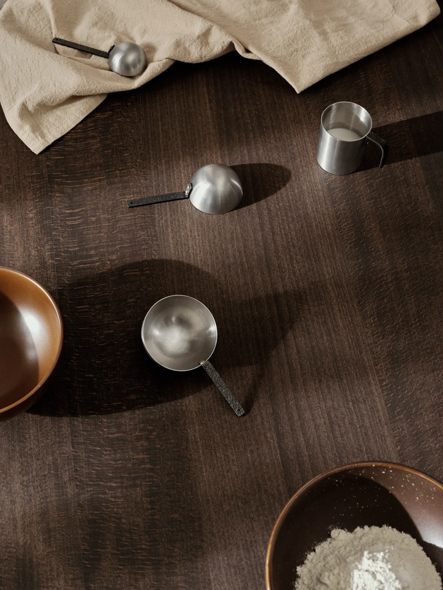 Obra measuring cup 1 dl, Stainless Steel Ferm Living