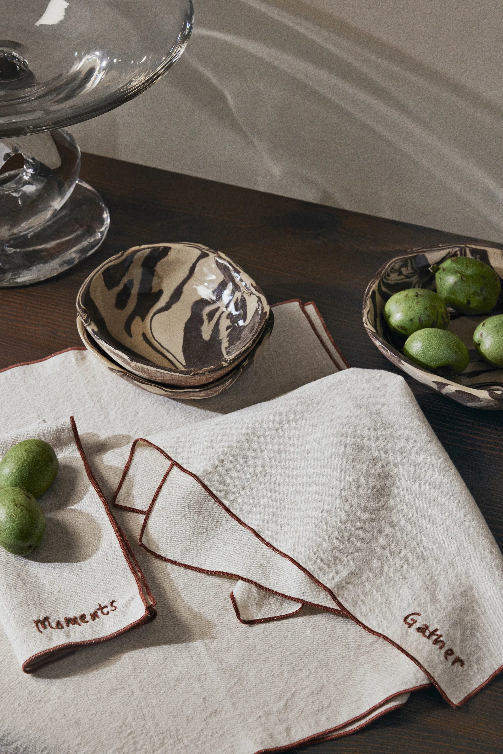 Occasions napkins 4 pieces, Natural Ferm Living