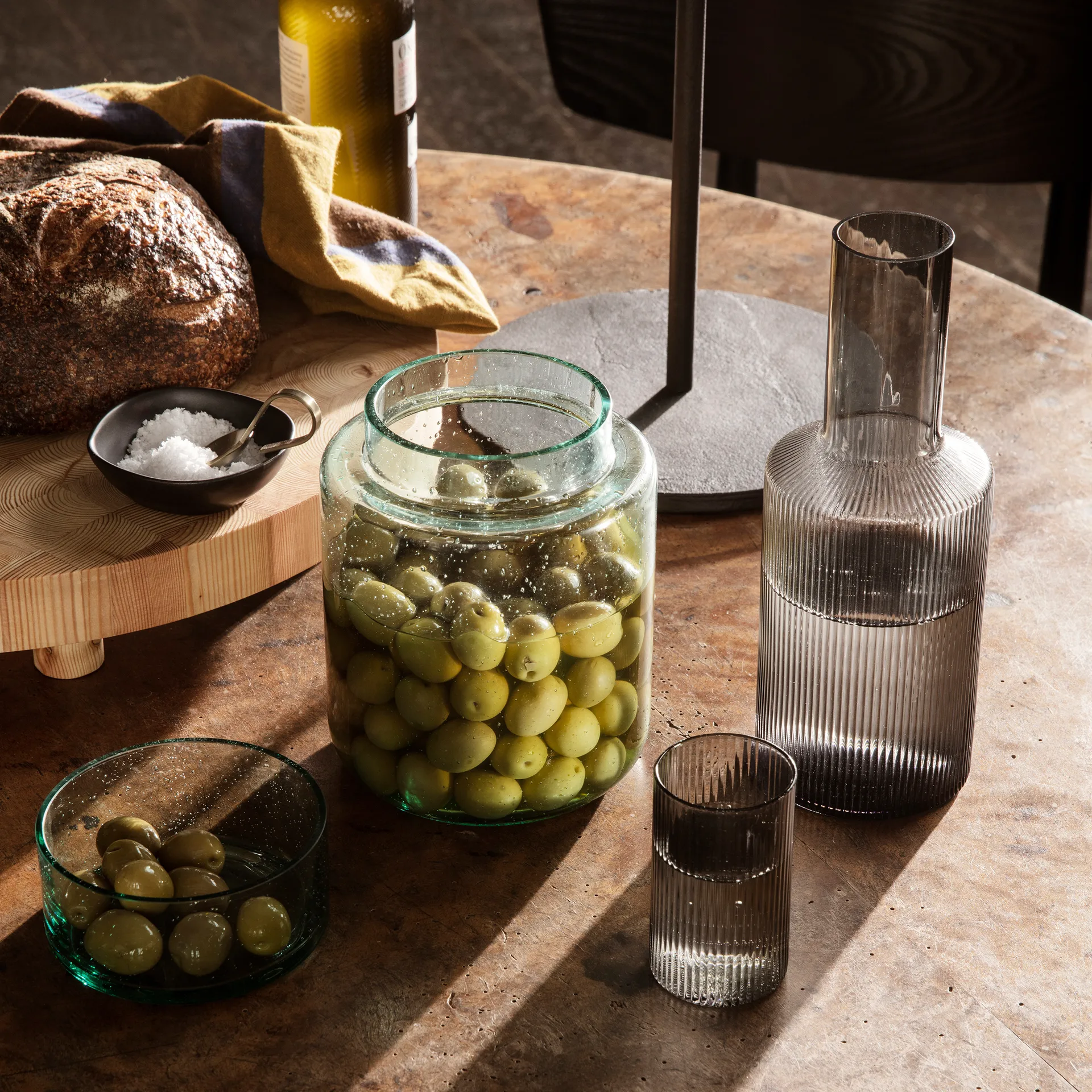 Oli storage jar, Clear Ferm Living