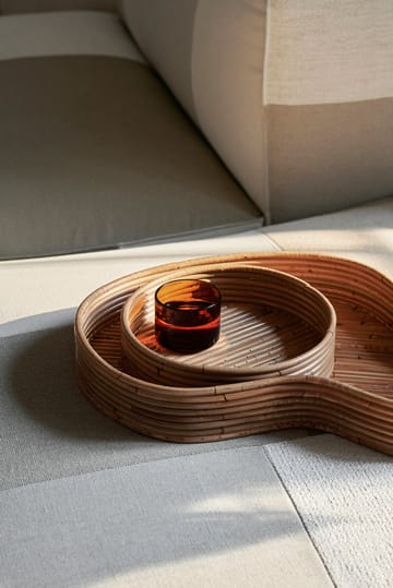 Oli water glass low 11 cl - Amber - Ferm Living