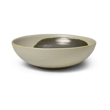 Omhu bowl large ⌀28 cm - off white-charcoal - Ferm Living