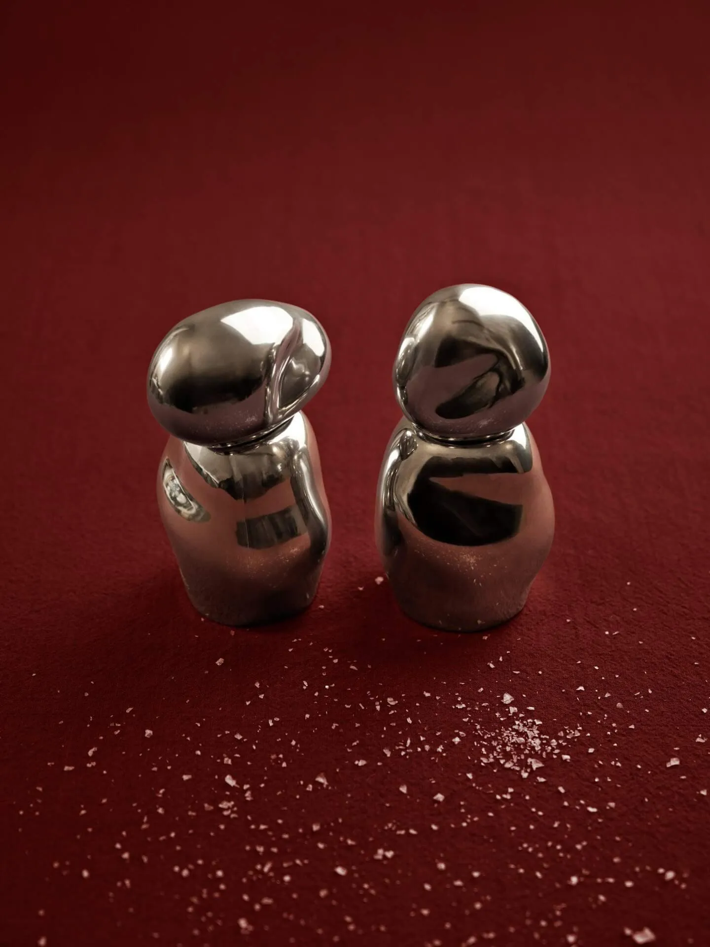 Orevo salt and pepper grinder set, 2-pack, Mirror polished Ferm Living