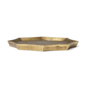 Otte decorative tray 9,5x9,5 cm - Brass finish - Ferm Living
