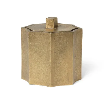 Otte scented candle 23 h - Brass finish - Ferm Living