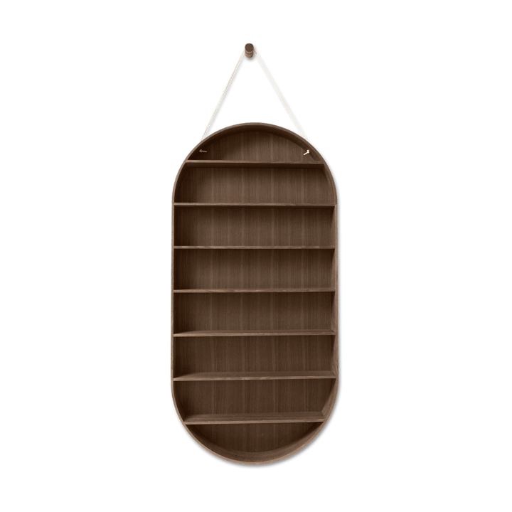 Oval Dorm shelf - Smoked oak - Ferm Living