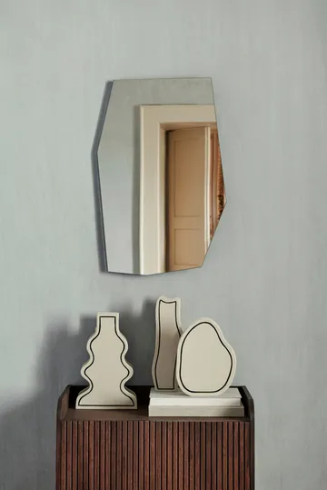 Paste vase curvy 36 cm - Off-white - Ferm Living