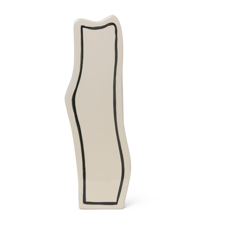 Paste vase slim 35 cm - Off-white - Ferm Living