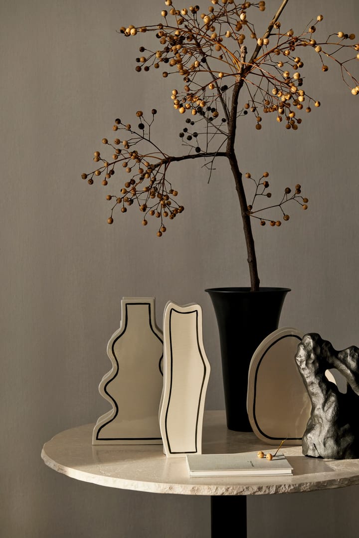 Paste vase slim 35 cm, Off-white Ferm Living