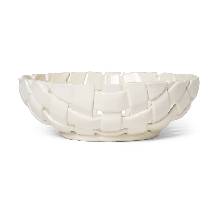Plait bowl Ø30 cm - Off white - Ferm Living