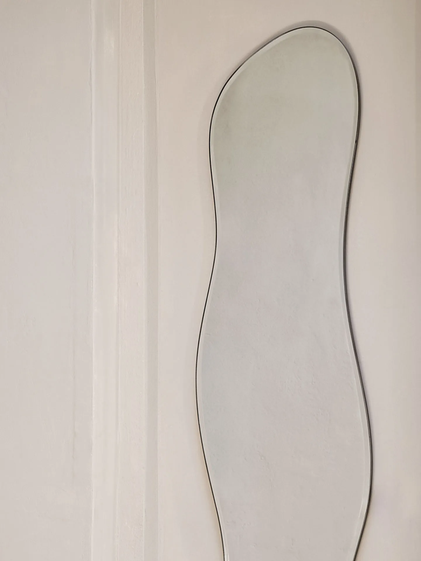 Pond mirror full size, Brass Ferm Living