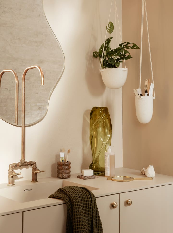 Pond mirror large, Brass Ferm Living