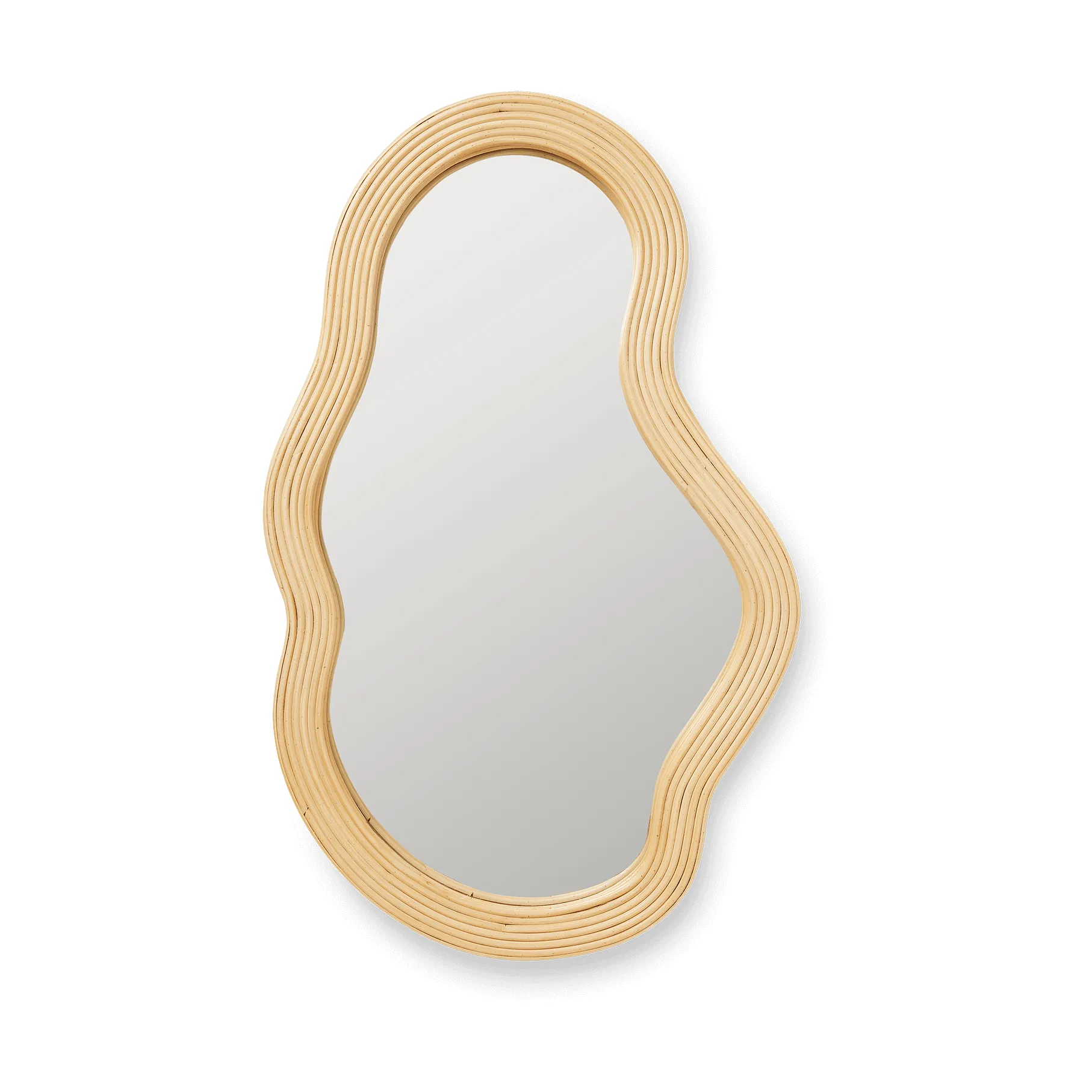 Pond mirror medium, Rattan Ferm Living