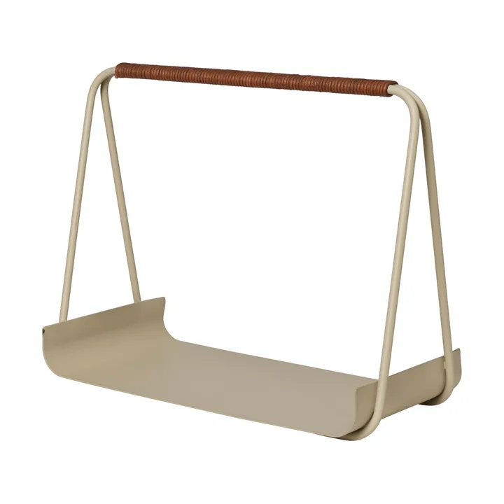 Port firewood basket - Cashmere - Ferm Living