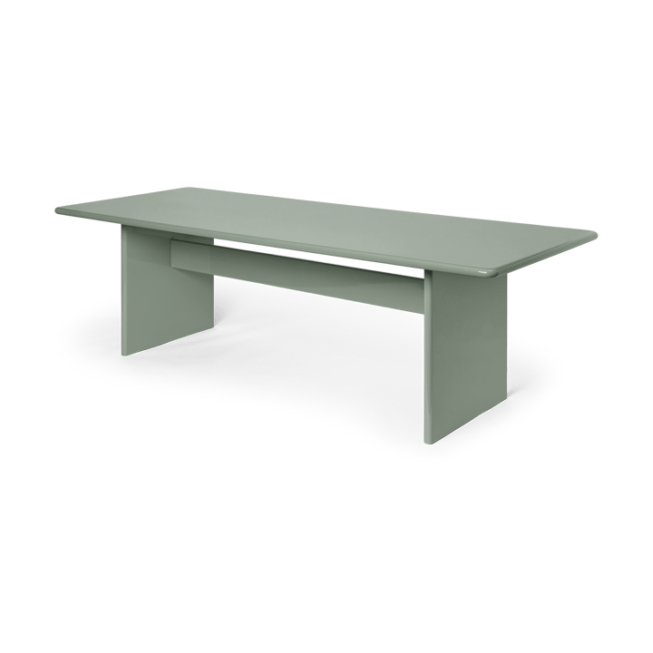 Rink dining table large 240x90x74 cm, Tea green Ferm Living