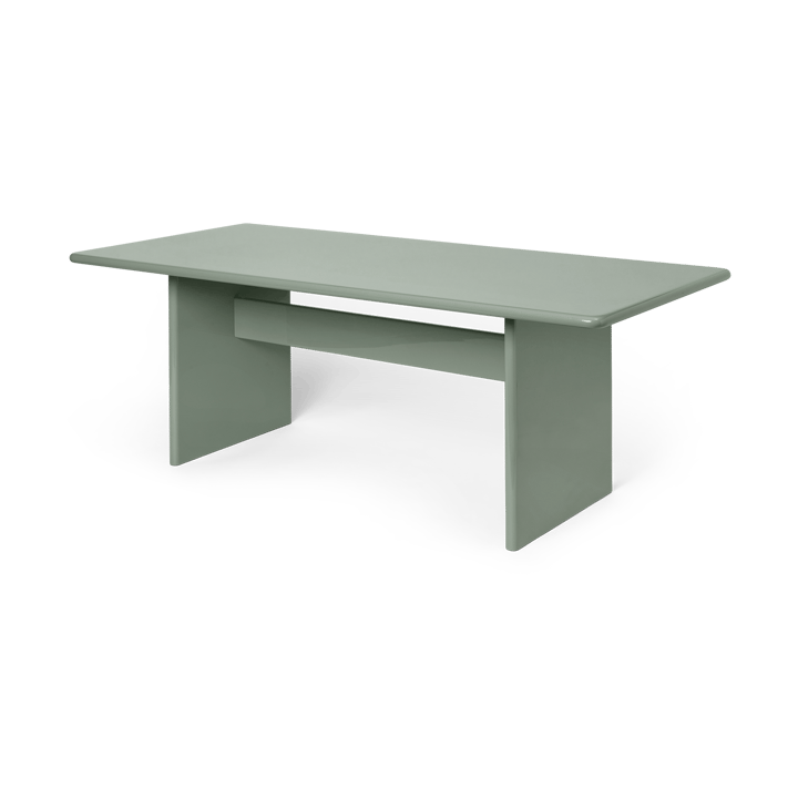 Rink dining table small 200x90x74 cm, Tea green Ferm Living