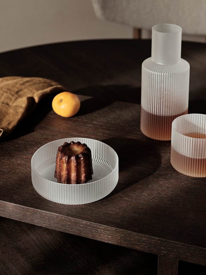 Ripple breakfast bowl 4-pack, Frosted Ferm Living