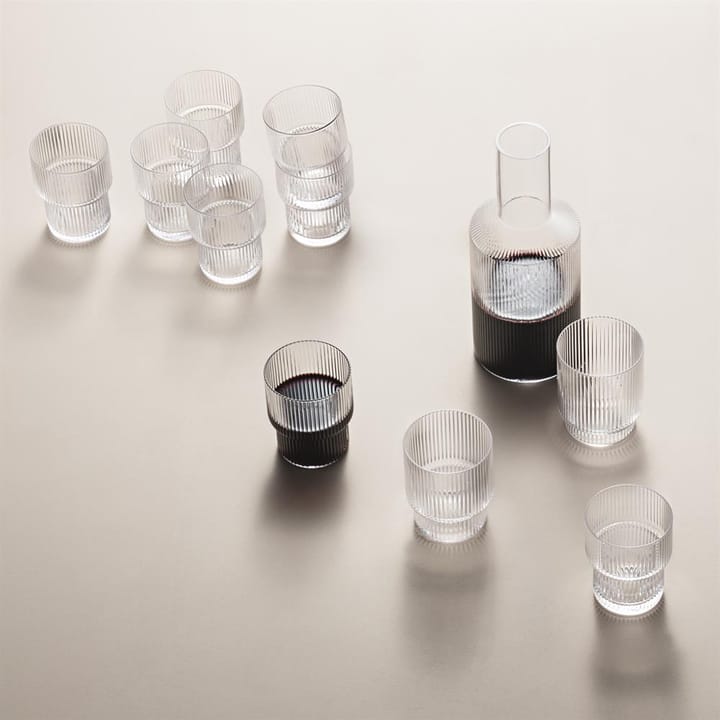 Ripple carafe, clear Ferm Living