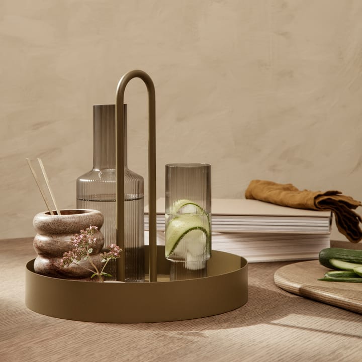 Ripple carafe, smoked grey Ferm Living