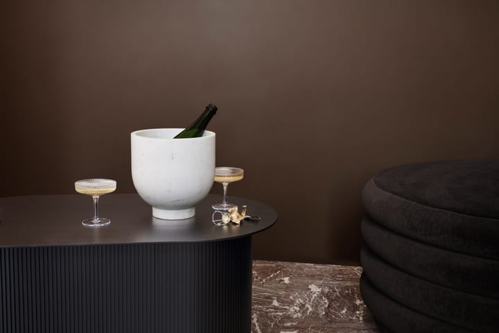 Ripple champagne glass 2-pack, clear Ferm Living
